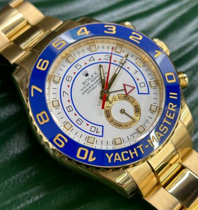 Rolex Yacht-master Ii 18 Kt Yellow Gold - Ref 116688 - Year 2010