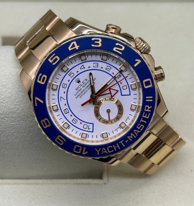 Rolex Yacht-master Ii 18 Kt Yellow Gold - Ref 116688 - Year 2010