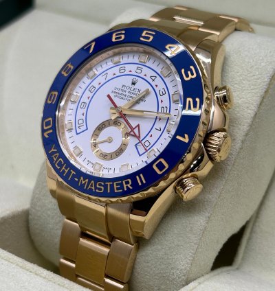 Rolex Yacht-master Ii 18 Kt Yellow Gold - Ref 116688 - Year 2010