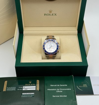 Rolex Yacht-master Ii 2013 Rolex Service 2024 Yacht-master Ii Ref 116681 Fullset