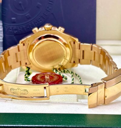 Rolex Yacht-master Ii 44mm Yellow Gold 116688 Box Papers