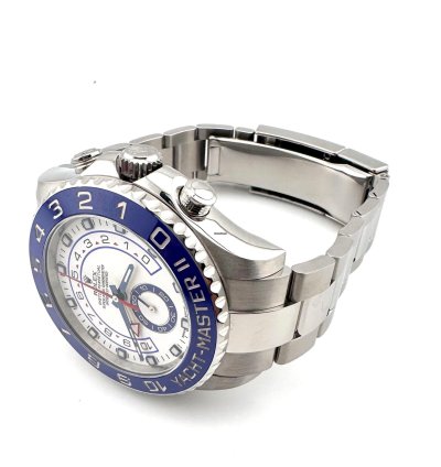 Rolex Yacht-master Ii Great Condition - Blue Bezel - 116680 Yacht-master Ii - Box And Papers