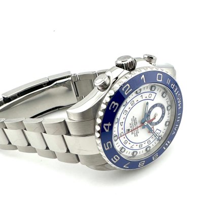 Rolex Yacht-master Ii Great Condition - Blue Bezel - 116680 Yacht-master Ii - Box And Papers