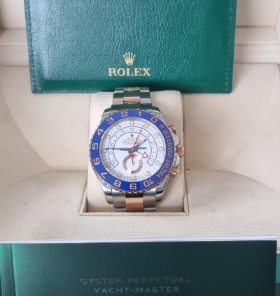 Rolex Yacht-master Ii Steel And Gold