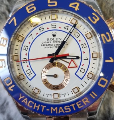 Rolex Yacht-master Ii Steel And Gold