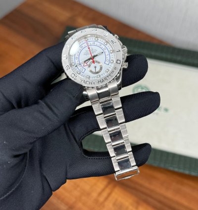 Rolex Yacht-master Ii White Gold full Set With Card Extra Rolex Service Card