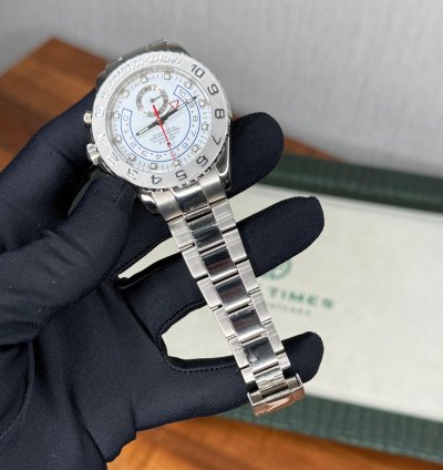 Rolex Yacht-master Ii White Gold full Set With Card Extra Rolex Service Card