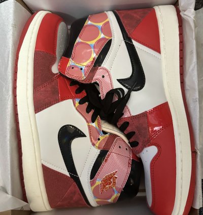 Jordan 1 Retro High Og Spider-man Across The Spider-verse Dv1748-601