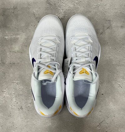 Nike Kobe 8 Protro White And Court Purple