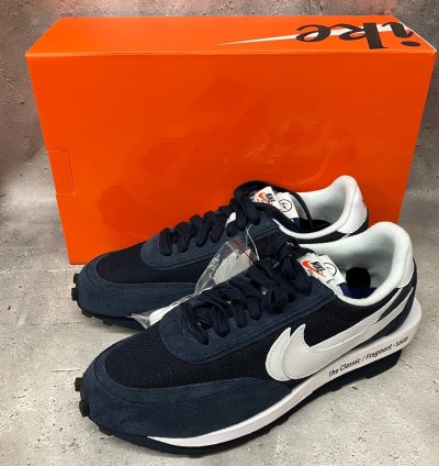 Fragment × Sacai × Nike Ld Waffle Blackended Blue