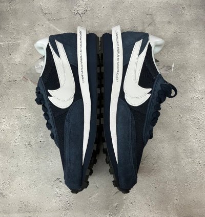 Fragment × Sacai × Nike Ld Waffle Blackended Blue