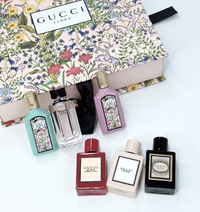 Gucci 6-piece Womens Perfume Set With Long-lasting Fragrance 5ml X 6 Pcs Perfume