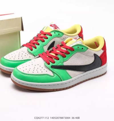 Air Jordan 1 Low Aj1 Classic Color Matching Casual Mens Casual Shoes Sports