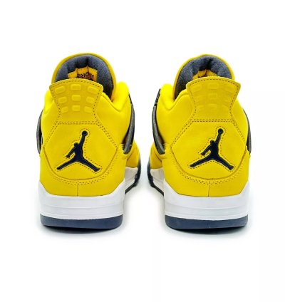 Nike Air Jordan 4 Retro Lightning Thunder Tour Yellow Gold White