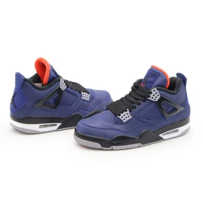 Nike Air Jordan 4 Retro Winterized Loyal Blue White Black