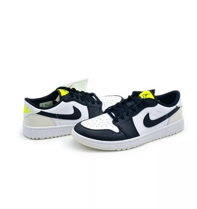 Nike Air Jordan 1 Low Golf Phantom Volt Neon Yellow Black
