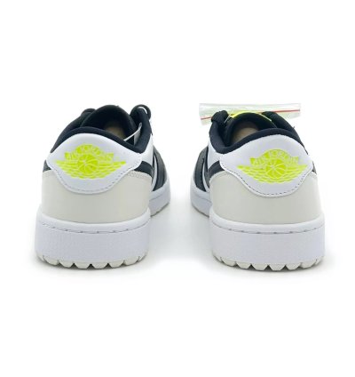 Nike Air Jordan 1 Low Golf Phantom Volt Neon Yellow Black