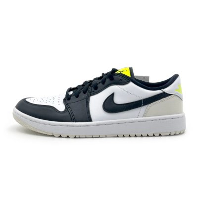Nike Air Jordan 1 Low Golf Phantom Volt Neon Yellow Black