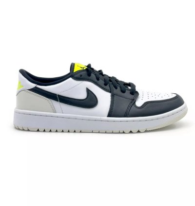Nike Air Jordan 1 Low Golf Phantom Volt Neon Yellow Black