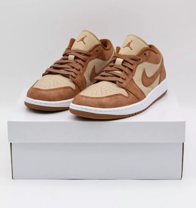 Nike Air Jordan 1 Low Se Legend Medium Brown Sail Legend