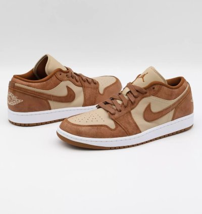 Nike Air Jordan 1 Low Se Legend Medium Brown Sail Legend