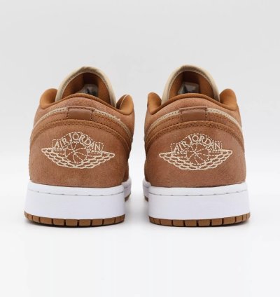 Nike Air Jordan 1 Low Se Legend Medium Brown Sail Legend