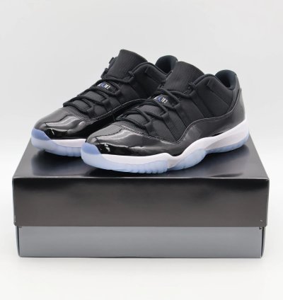 Nike Air Jordan 11 Retro Low Black Varsity Royal Space Jam