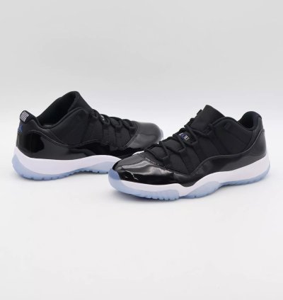 Nike Air Jordan 11 Retro Low Black Varsity Royal Space Jam