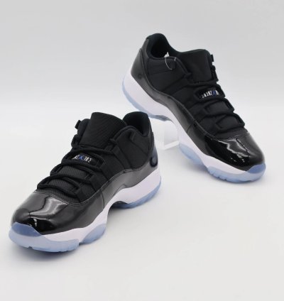 Nike Air Jordan 11 Retro Low Black Varsity Royal Space Jam