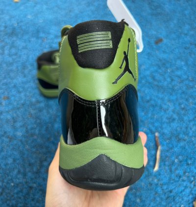 Nike Air Jordan 11 Mens Army Green Olive