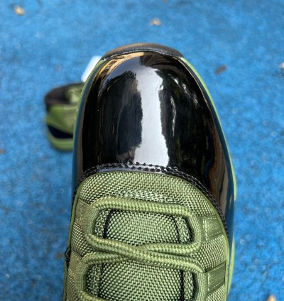 Nike Air Jordan 11 Mens Army Green Olive
