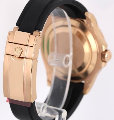 Rolex Yacht-master 40 Nos Stickered Rolex Yacht-master 18k Rose Gold Oysterflex 40mm 116655 Watch Box