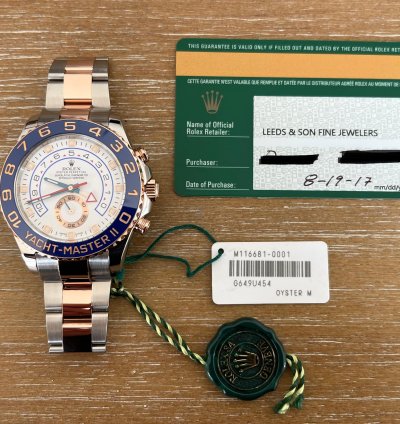 Rolex Yacht-master Ii 116681