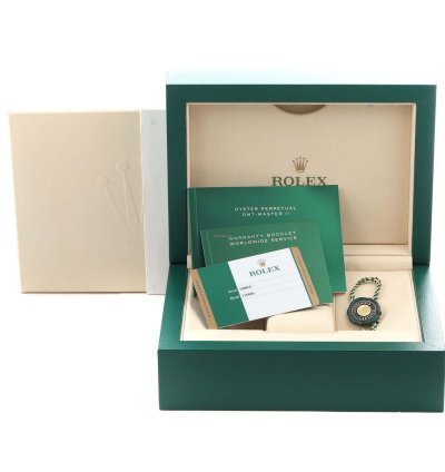 Rolex Yacht-master Ii Steel Rose Gold Mens Watch 116681 Box Card