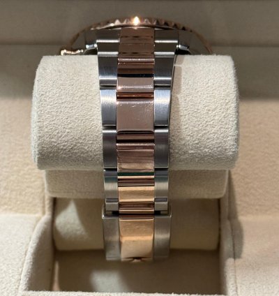 Rolex Yacht-master Ii Steel Yacht-master Ii 44 Watch - White Dial - Two Toned Rose Gold