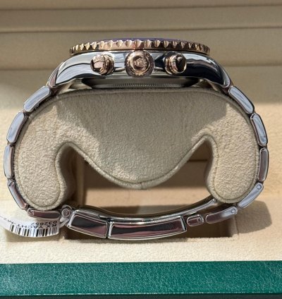 Rolex Yacht-master Ii Steel Yacht-master Ii 44 Watch - White Dial - Two Toned Rose Gold