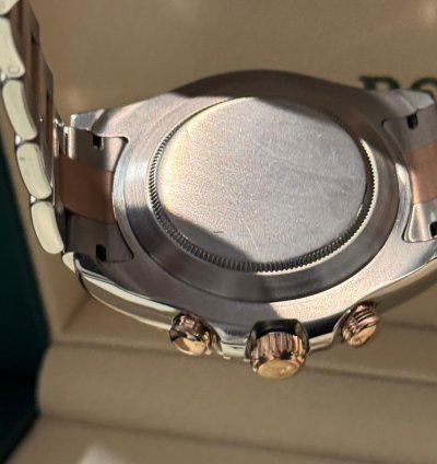 Rolex Yacht-master Ii Steel Yacht-master Ii 44 Watch - White Dial - Two Toned Rose Gold