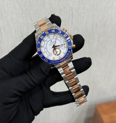 Rolex Yacht-master Ii Two Tone Rose Gold Complete Set 2013 Mint Conditions