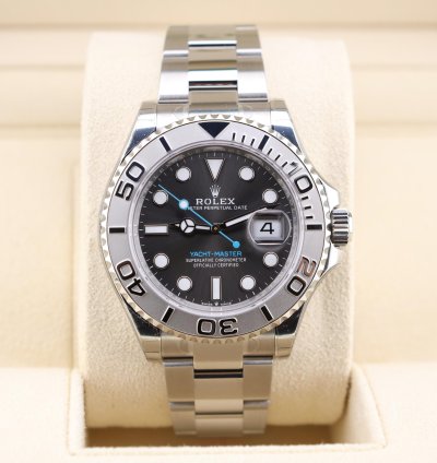 Rolex Yacht-master 40 2025 New Factory Stickers Yacht-master 40 Rhodium Slate Dial 126622 Platinum Bezel