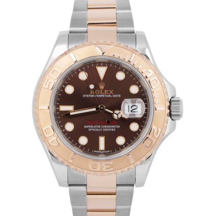 Rolex Yacht-master 40 Chocolate 40mm Two-tone 18k Rose Gold Ym1 Watch 116621