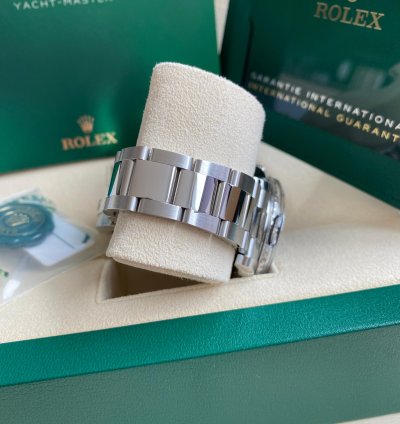 Rolex Yacht-master 40 New 2024 126622 Rhodium Slate Gray Dial Platinum Bezel