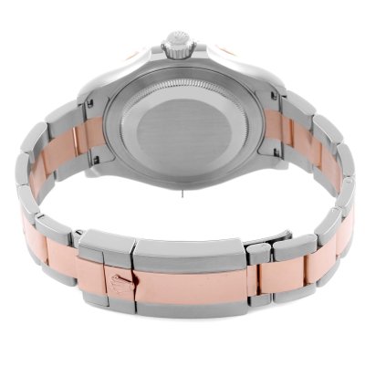 Rolex Yacht-master 40 Rose Gold Steel Brown Dial Mens Watch 116621