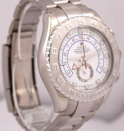 Rolex Yacht-master Ii Mint Rolex Yacht-master Ii 116689 18k White Gold 44mm Regatta Oyster Watch Box