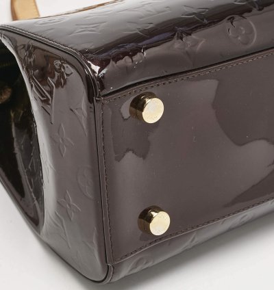 Louis Vuitton Amarante Monogram Vernis Brea Gm Bag