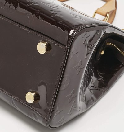 Louis Vuitton Amarante Monogram Vernis Brea Gm Bag