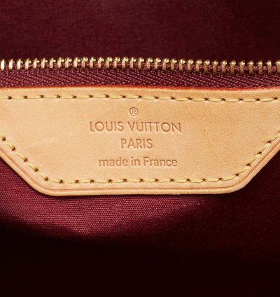 Louis Vuitton Amarante Monogram Vernis Brea Mm Bag