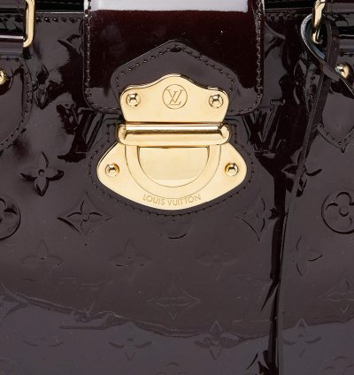 Louis Vuitton Amarante Monogram Vernis Melrose Avenue Bag
