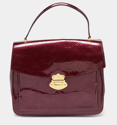 Louis Vuitton Amarante Monogram Vernis Mirada Bag