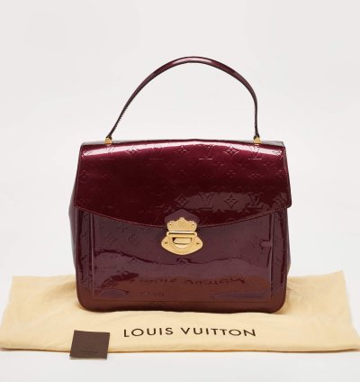 Louis Vuitton Amarante Monogram Vernis Mirada Bag