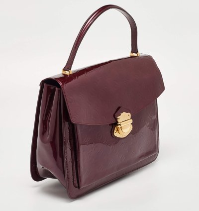 Louis Vuitton Amarante Monogram Vernis Mirada Bag